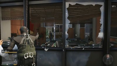 Геймплейный видеоролик GTA V