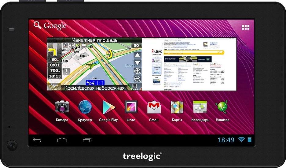 Treelogic Gravis 71G 8 Гб: 7–дюймовый GPS-планшет