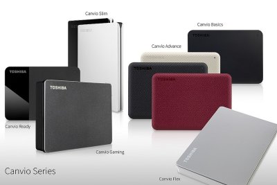 Toshiba расширила линейку портативных накопителей