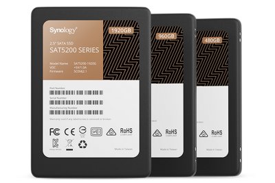 Synology выпустила 2,5 дюймовый SSD на 3,84 ТБ