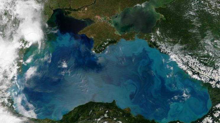 Черное море с космоса