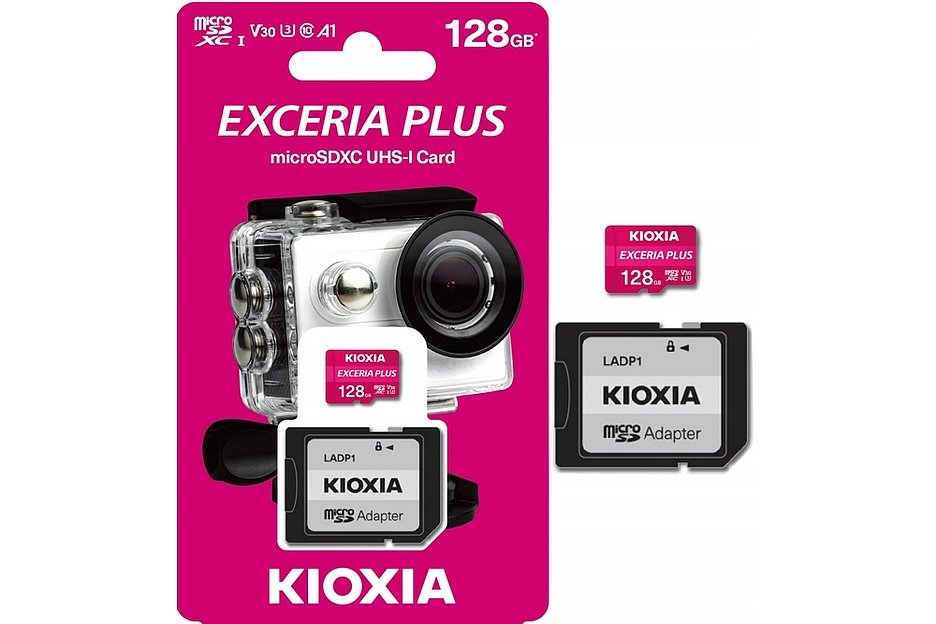 Kioxia Exceria Plus micro SDXC UHS-I Card: на багаже Toshiba
