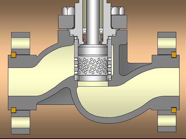 Регулировочный клапан системы отопления